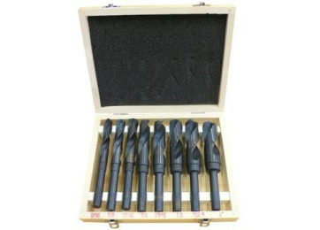 DRILL BIT SET 8PC - 1/2" SHANK SAE