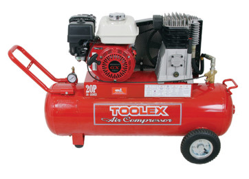 AIR COMPRESSOR - PETROL - 6.5HP - 70L - 20CFM