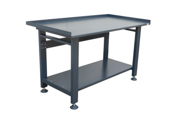 STEEL WORK BENCH - ADJUSTABLE FEET