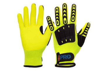 DEXIPRO ONE HI-VIS IMPACT GLOVES - SIZE 10