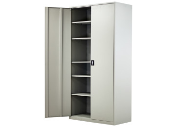 STORAGE CABINET 2.4M GREY - EXTRA WIDE 