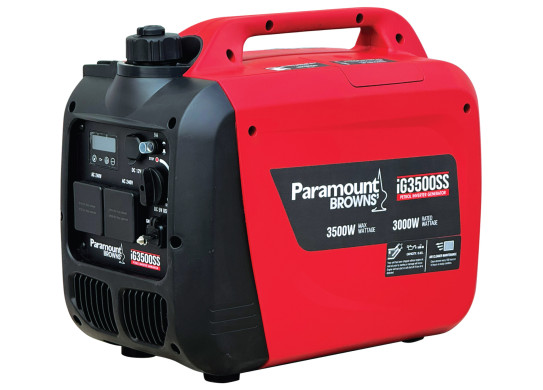 3.5KW SILENT SERIES INVERTER GENERATOR - Paramount Browns', Adelaide