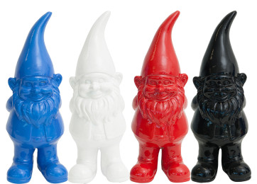 33CM COLOURED GNOMES