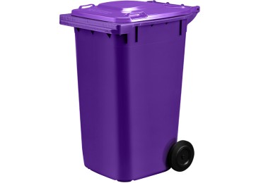 WHEELIE BIN 240LTR - PURPLE