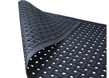 RUBBER DRAINAGE MAT - 1450 X 850 X 8MM