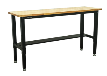 TIMBER TOP WORK BENCH - 1830MM