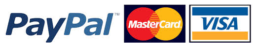 PayPal, Mastercard, Visa accepted